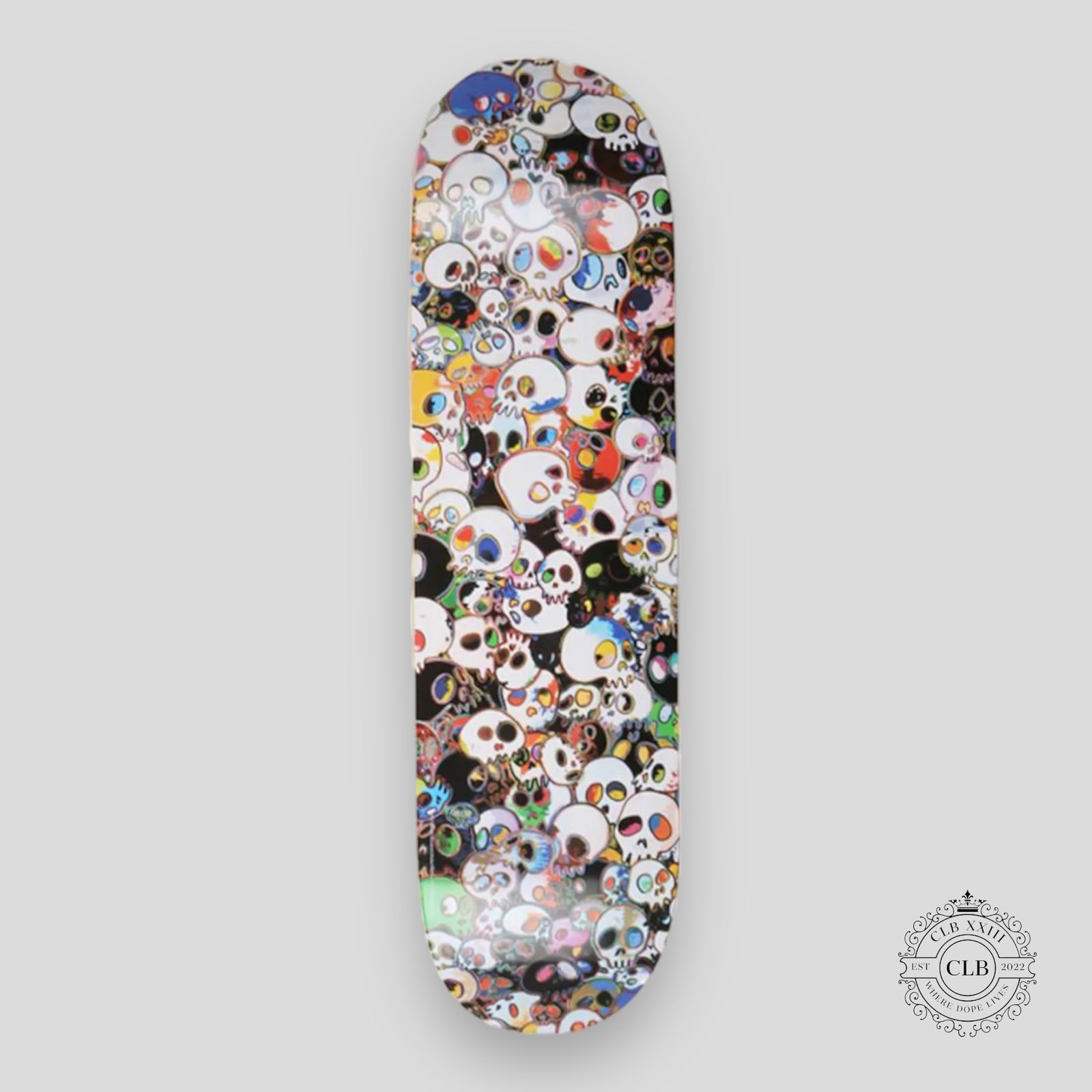 TAKASHI MURAKAMI X VANS VAULT SKULLS SKATE DECK