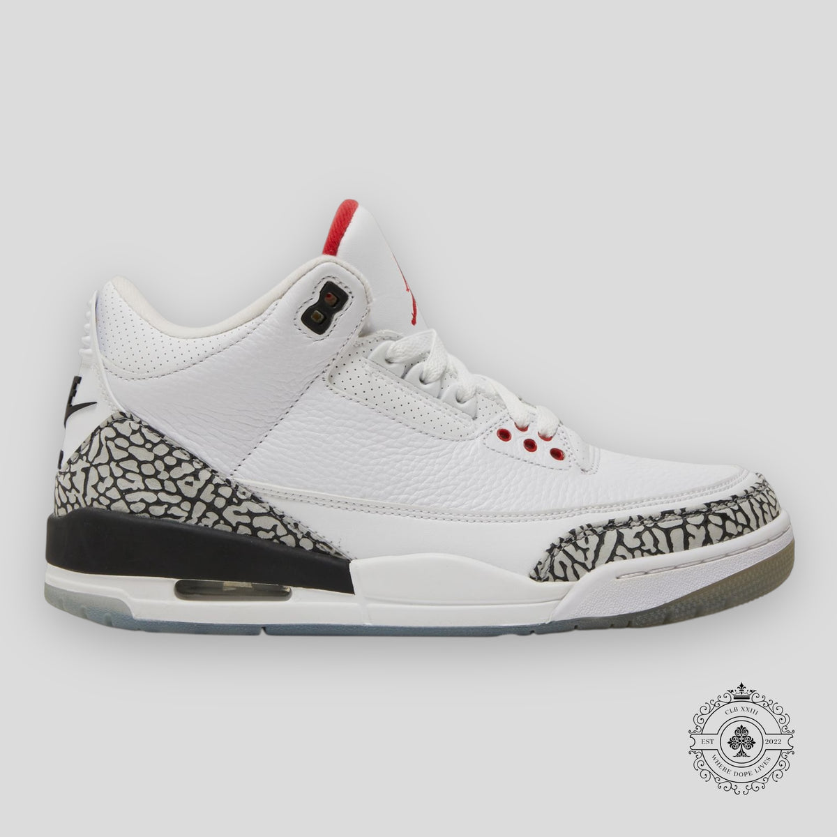 Air Jordan 3 Retro Free Throw Line White Cement