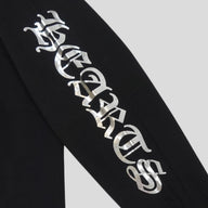 Chrome Hearts 1988 Vertical Logo Hoodie in Black/Silver