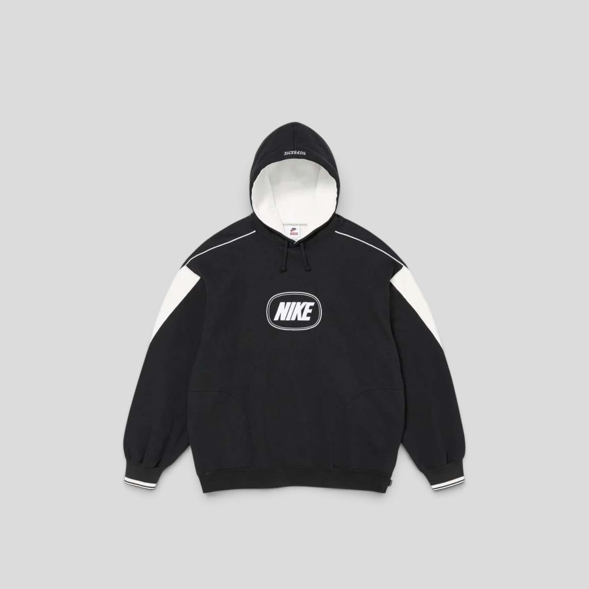 Supreme x Nike Hooded Sweatshirt in Black