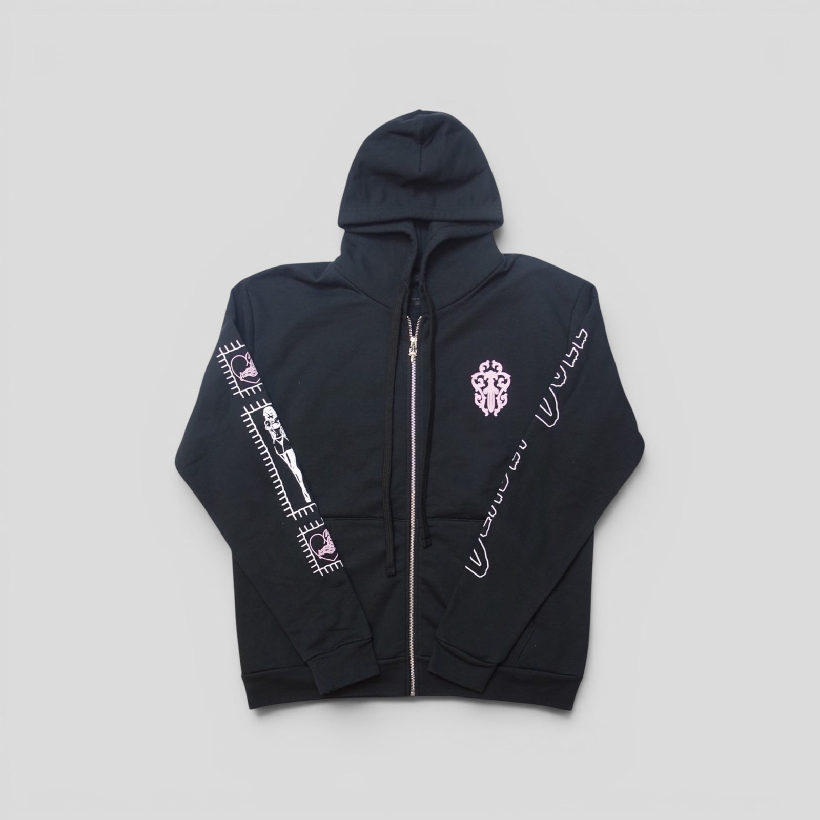 Chrome Hearts Deadly Doll Zip Up Hoodie