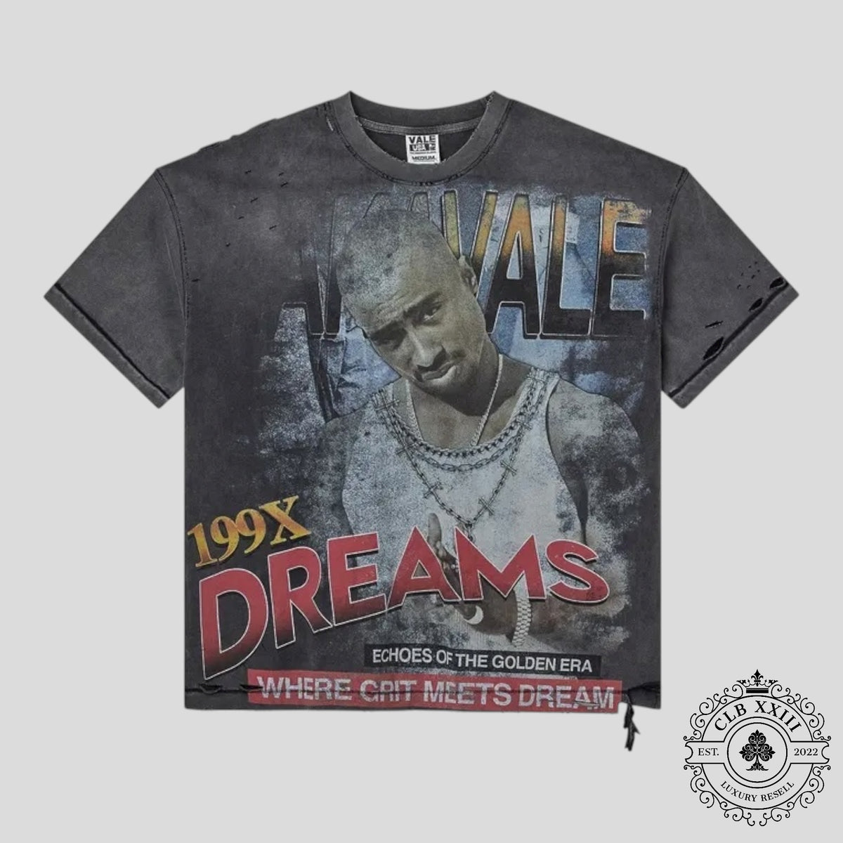 Vale Forever Makavale Tee in Washed Black