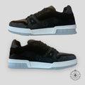 Louis Vuitton Monogram Trainer In Black