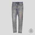 Serenede Fitted Denim Jeans in Light Wash