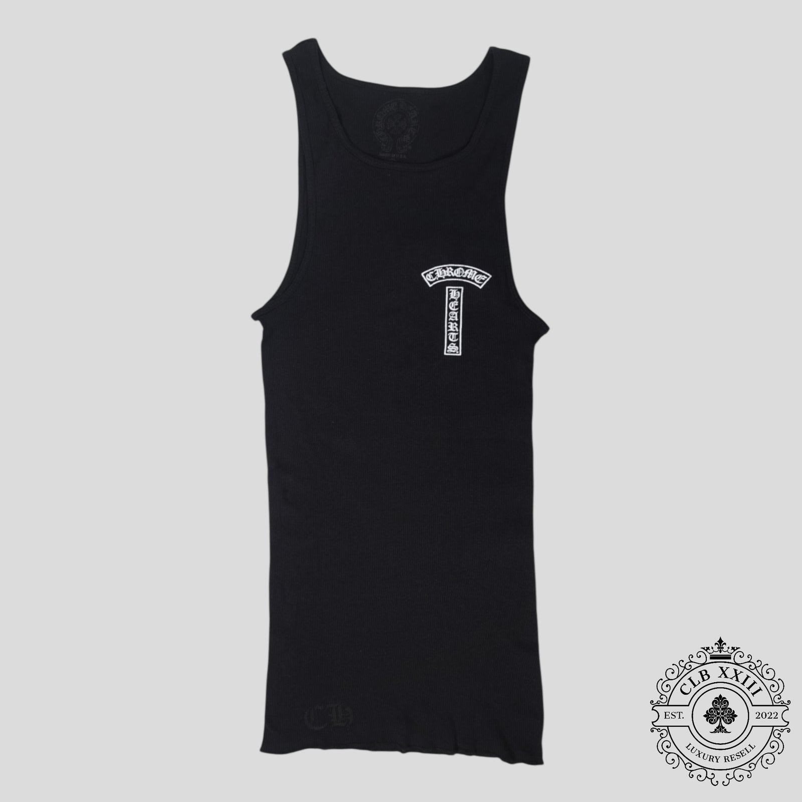 Chrome Hearts Cross Tank Top in Black