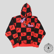 Anti Promo 99 Eyes Hoodie in Red