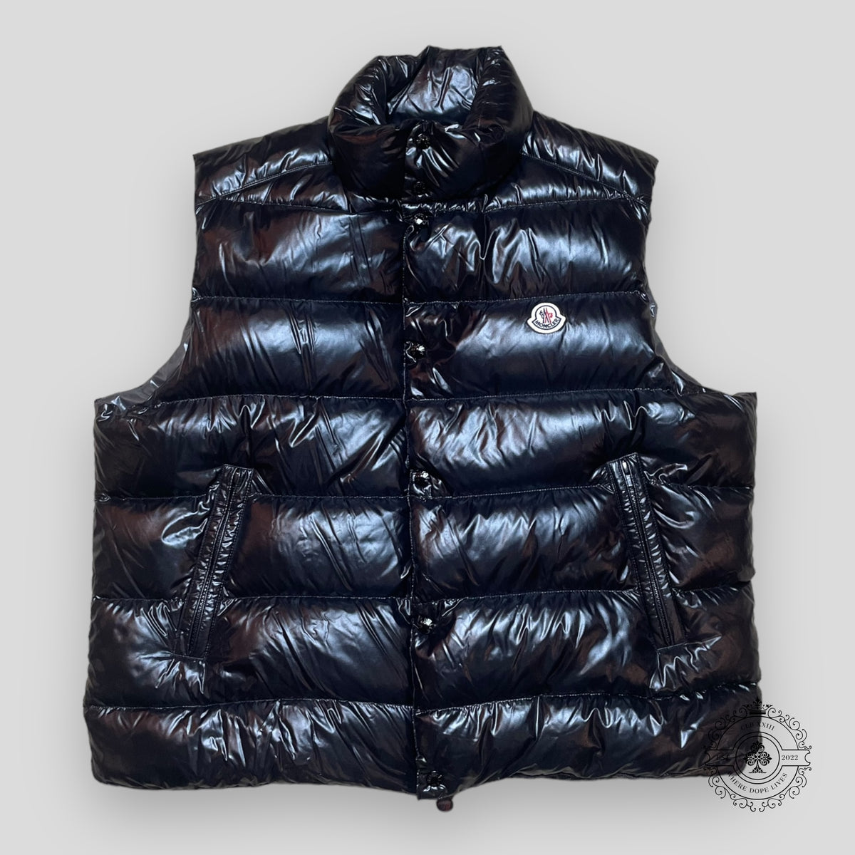 Moncler Tib Gilet Vest In Black