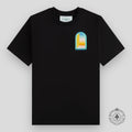 CasaBlanca L'Arc Colore Tee in Black