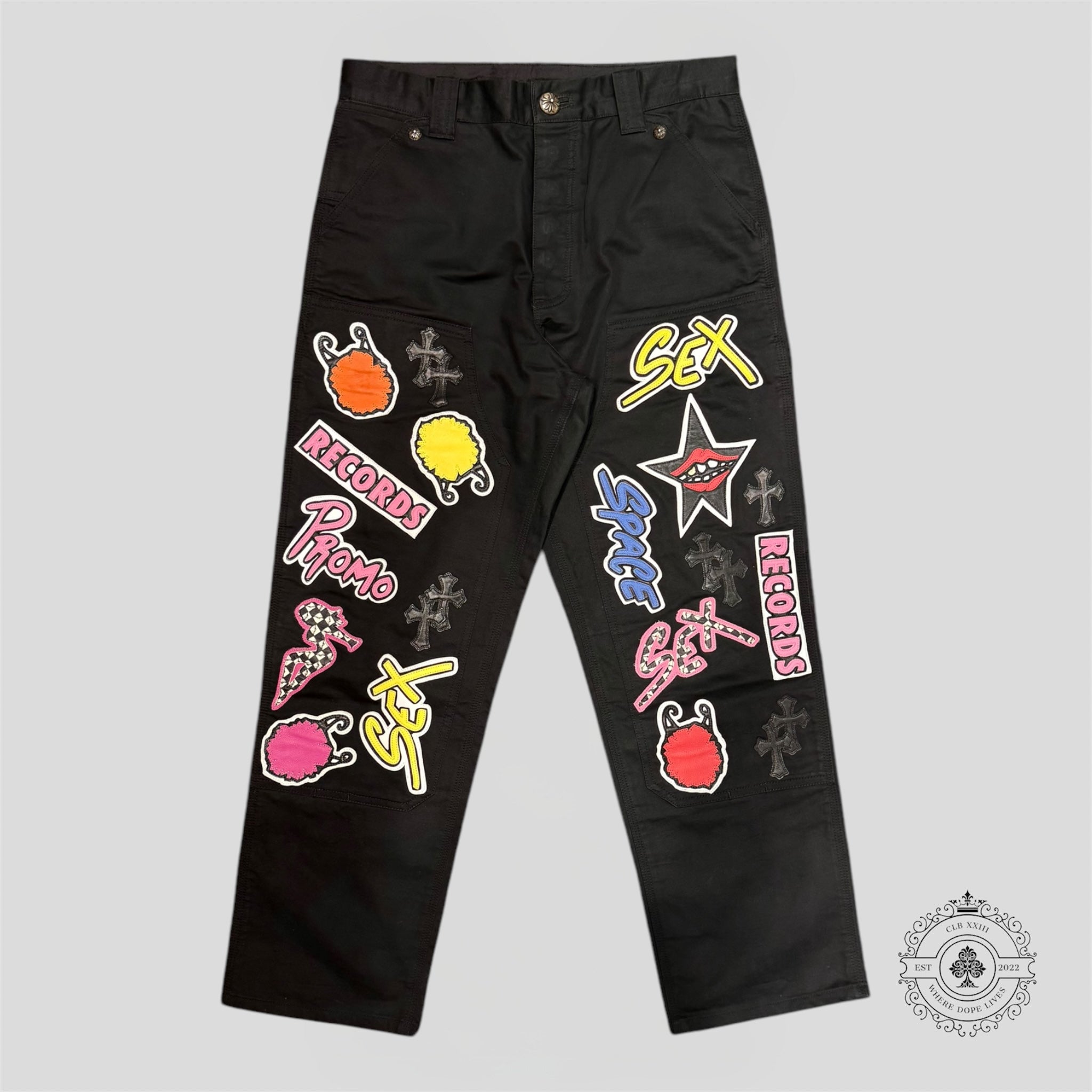 パンツ CEDARWOOD CITIES' CLUB WIDECUT / BLK 46 CLB XXIII