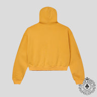 Vale Forever Gold Rush Zip Up in Yellow