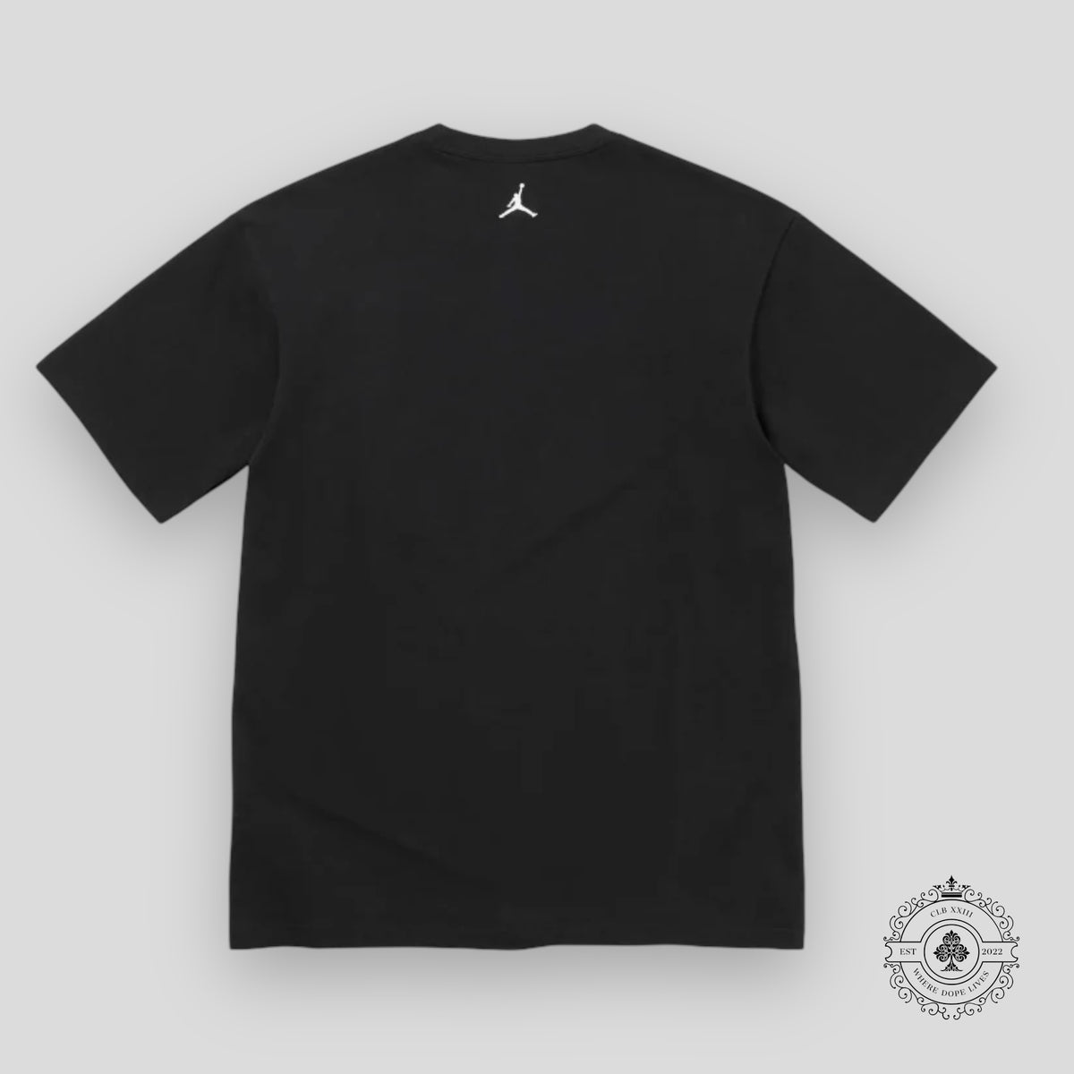 Supreme X Air Jordan Biggie Smalls Tee in Black