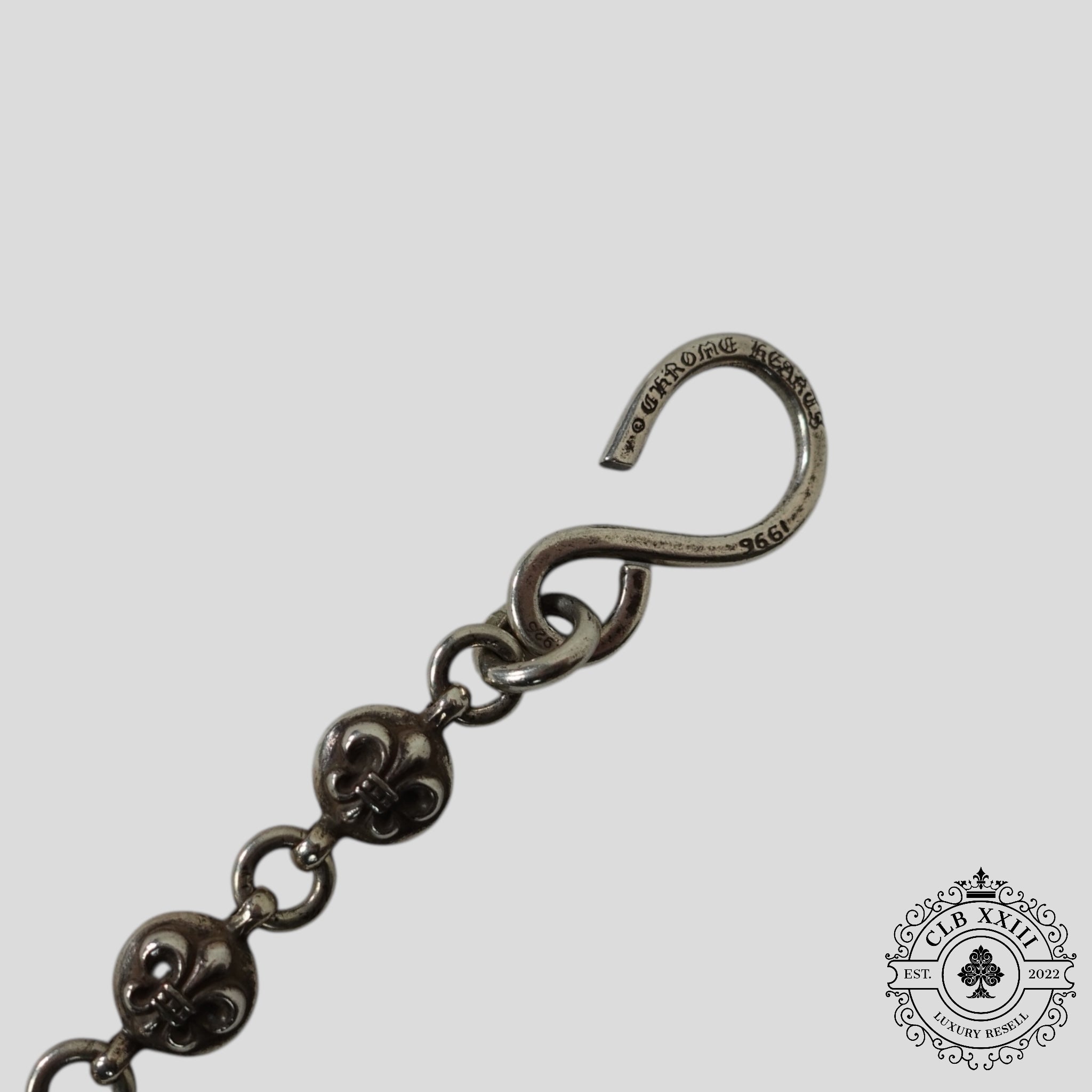 CHROME HEARTS FLEUR BALL WALLET CHAIN
