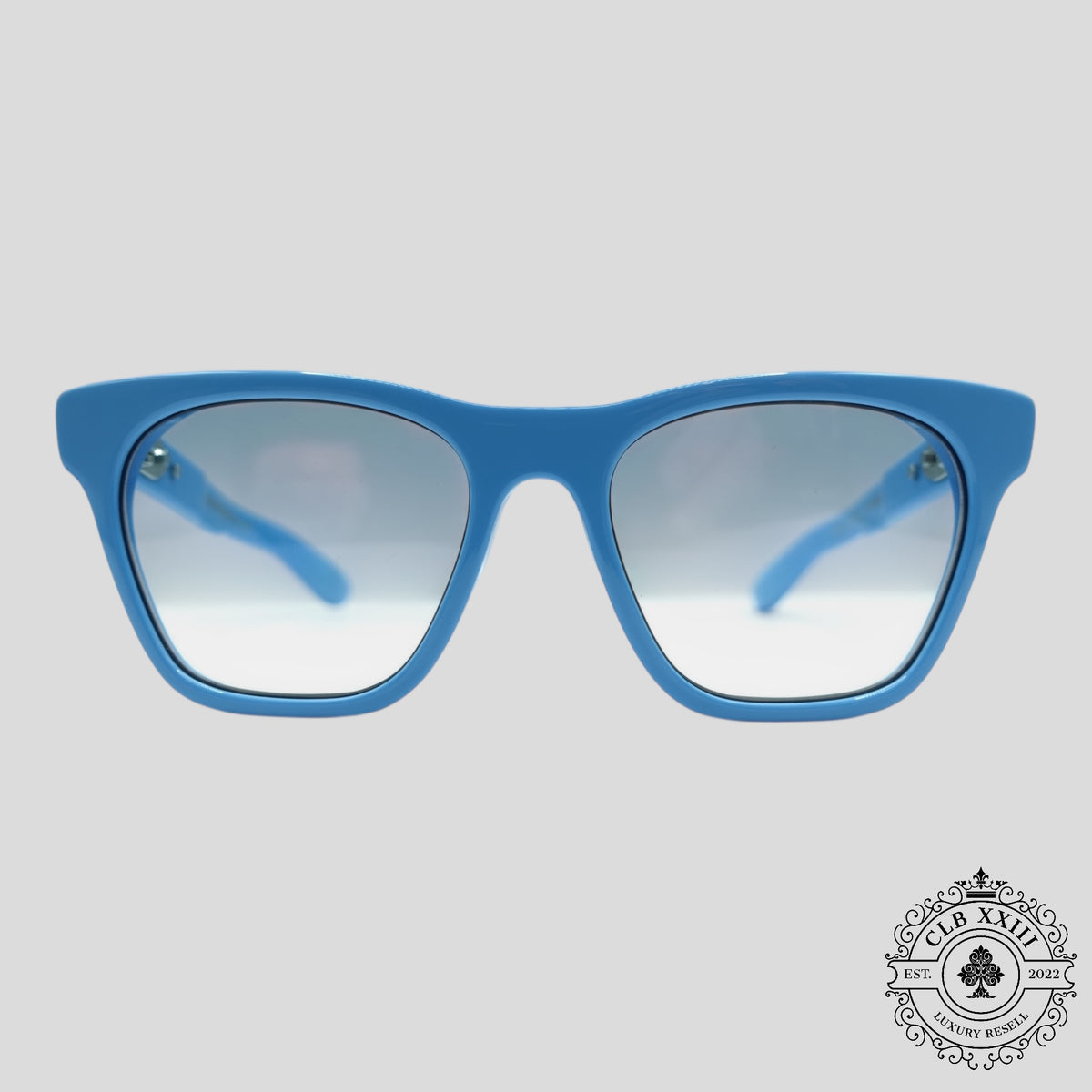 Chrome Hearts Clitterati Glasses in Blue