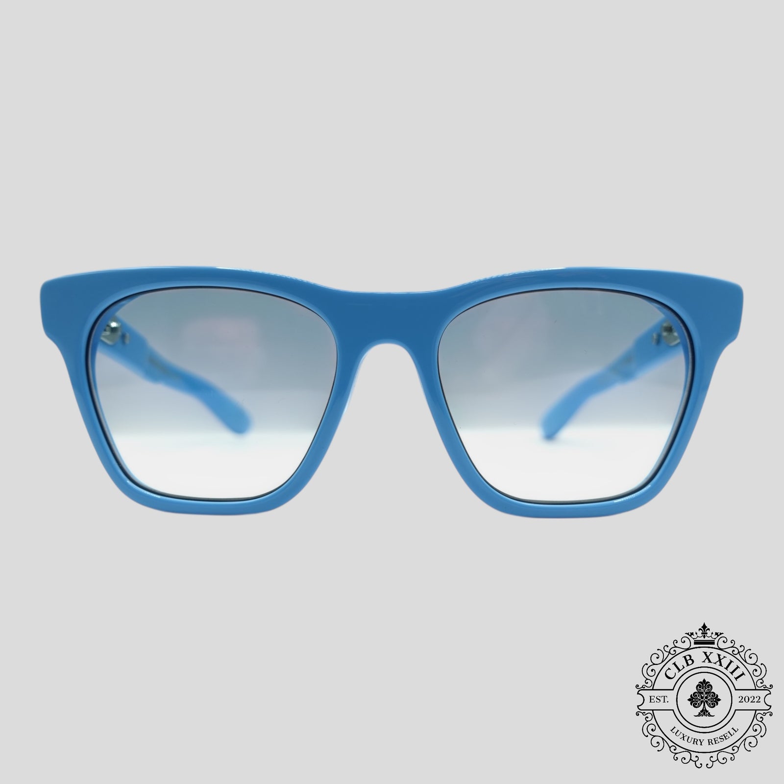 Chrome Hearts Clitterati Glasses in Blue