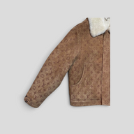 Louis Vuitton Monogram Shearling Jacket