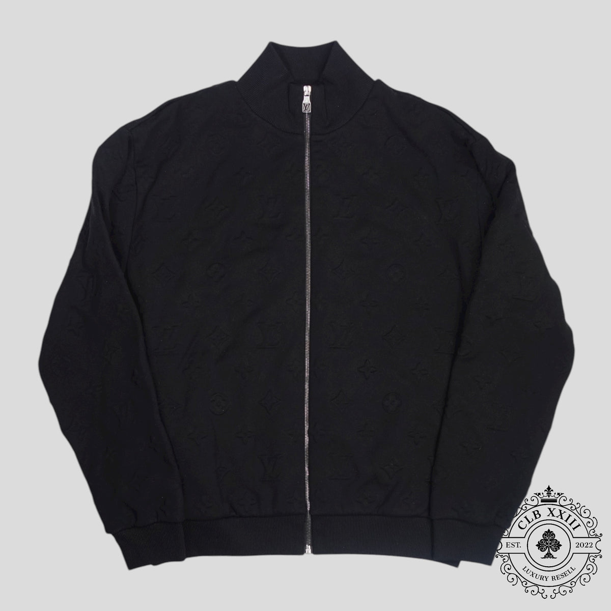 Louis Vuitton Embossed Monogram Tracktop in Black