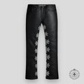 Lostshdws Waxed Denim in Black / Grey