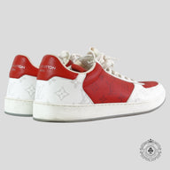 Louis Vuitton Rivoli Sneakers in Red / White