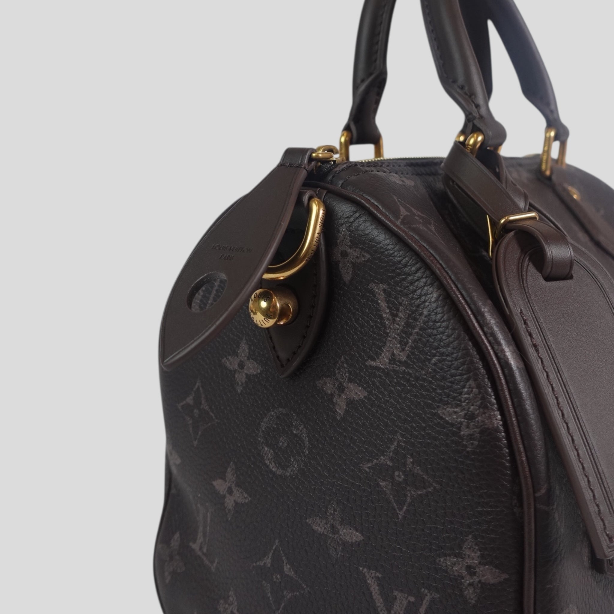 Louis Vuitton Speedy P9 Bandoulière 25 in Chocolate