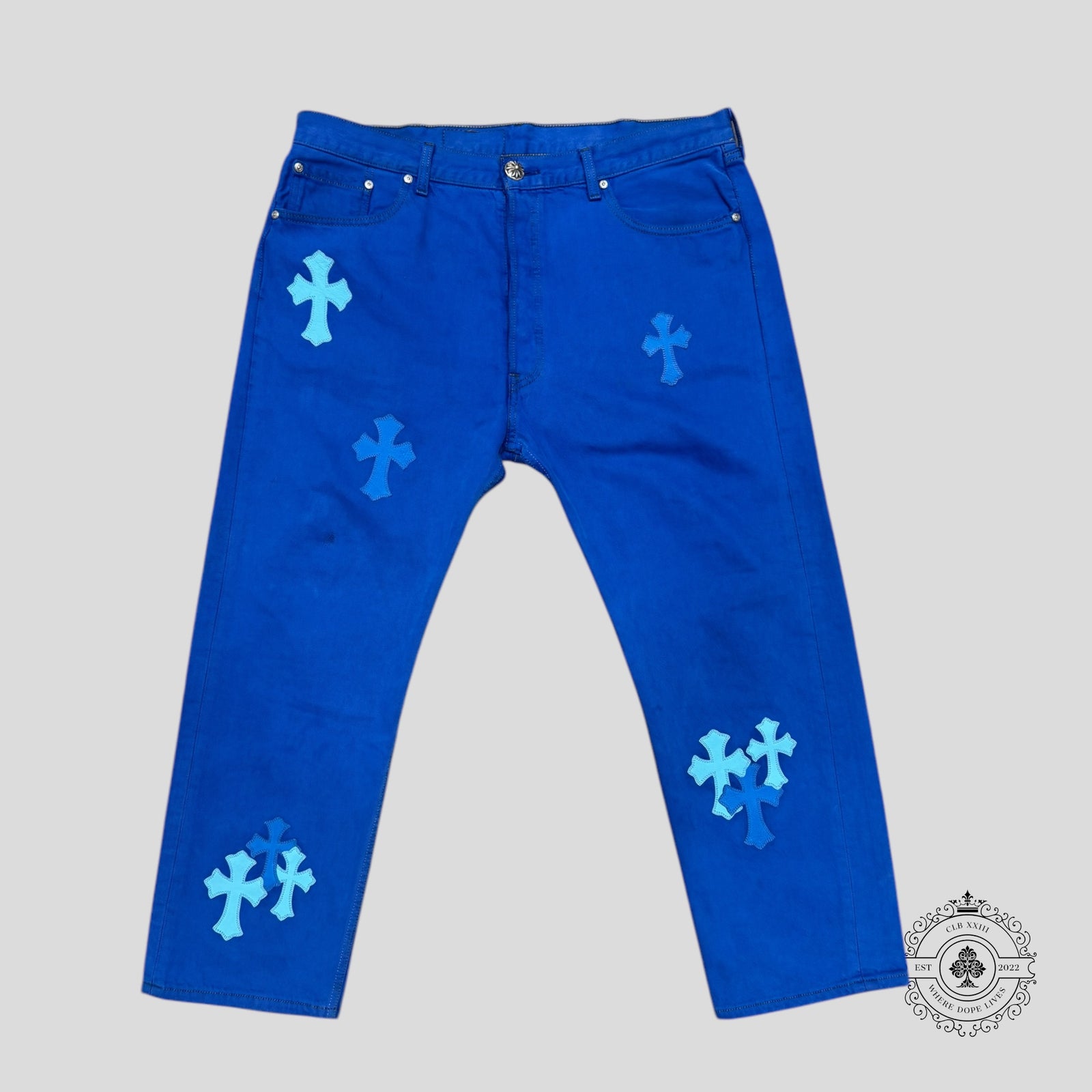Chrome Hearts Levi’s Denim Jeans in Blue