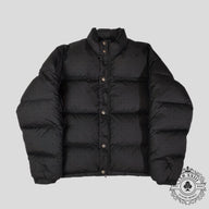 Chrome Hearts Plus Pattern Puffer in Black