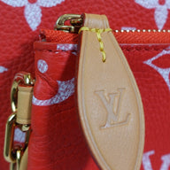 Louis Vuitton Speedy P9 Bandouliere 40 in Red