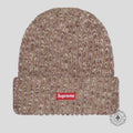 Supreme Rainbow Loose Gauge Beanie in Tan