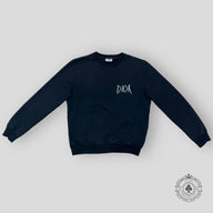 Dior Raymond Petition Embroidered Sweatshirt in Black