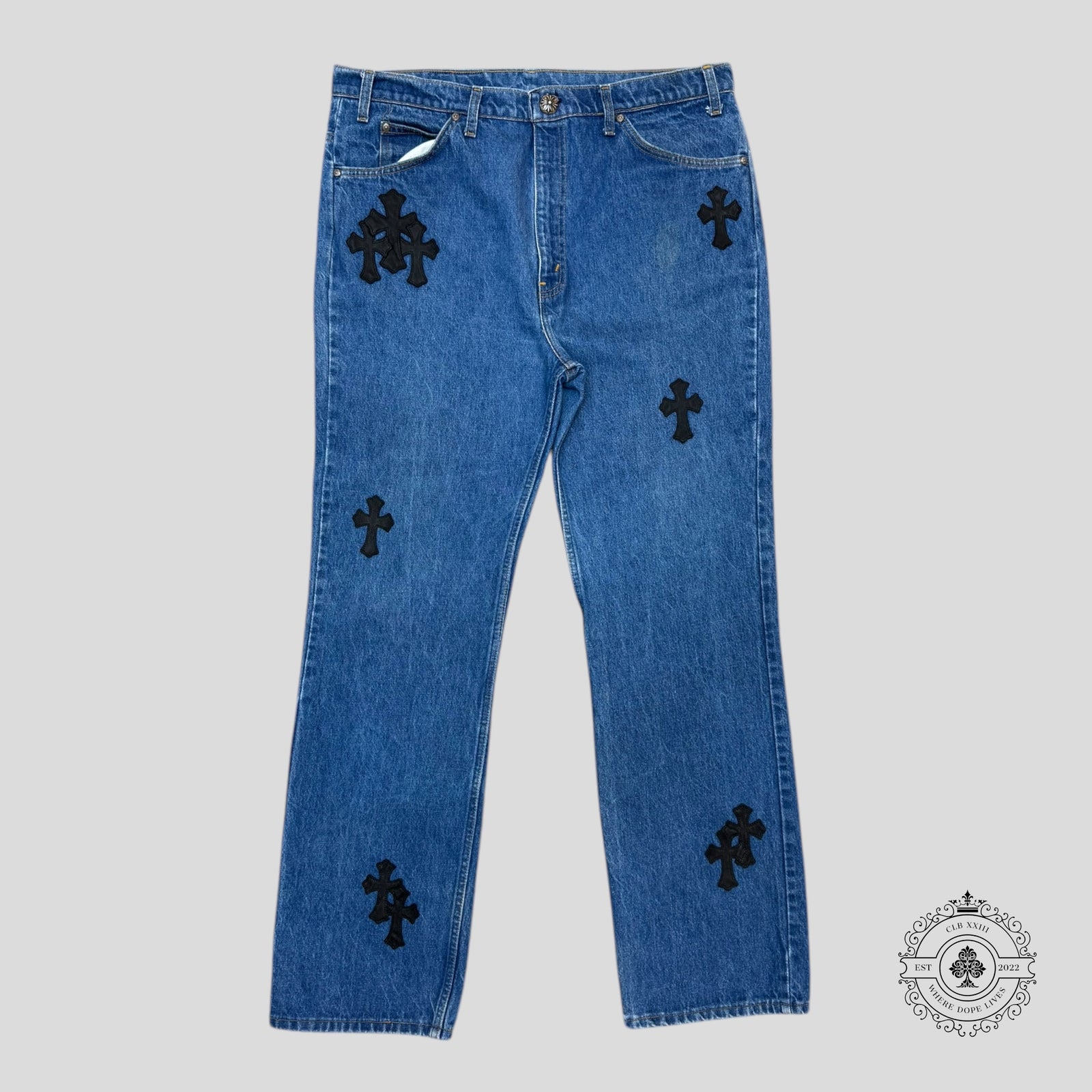 Chrome Hearts Cross Patch Levis