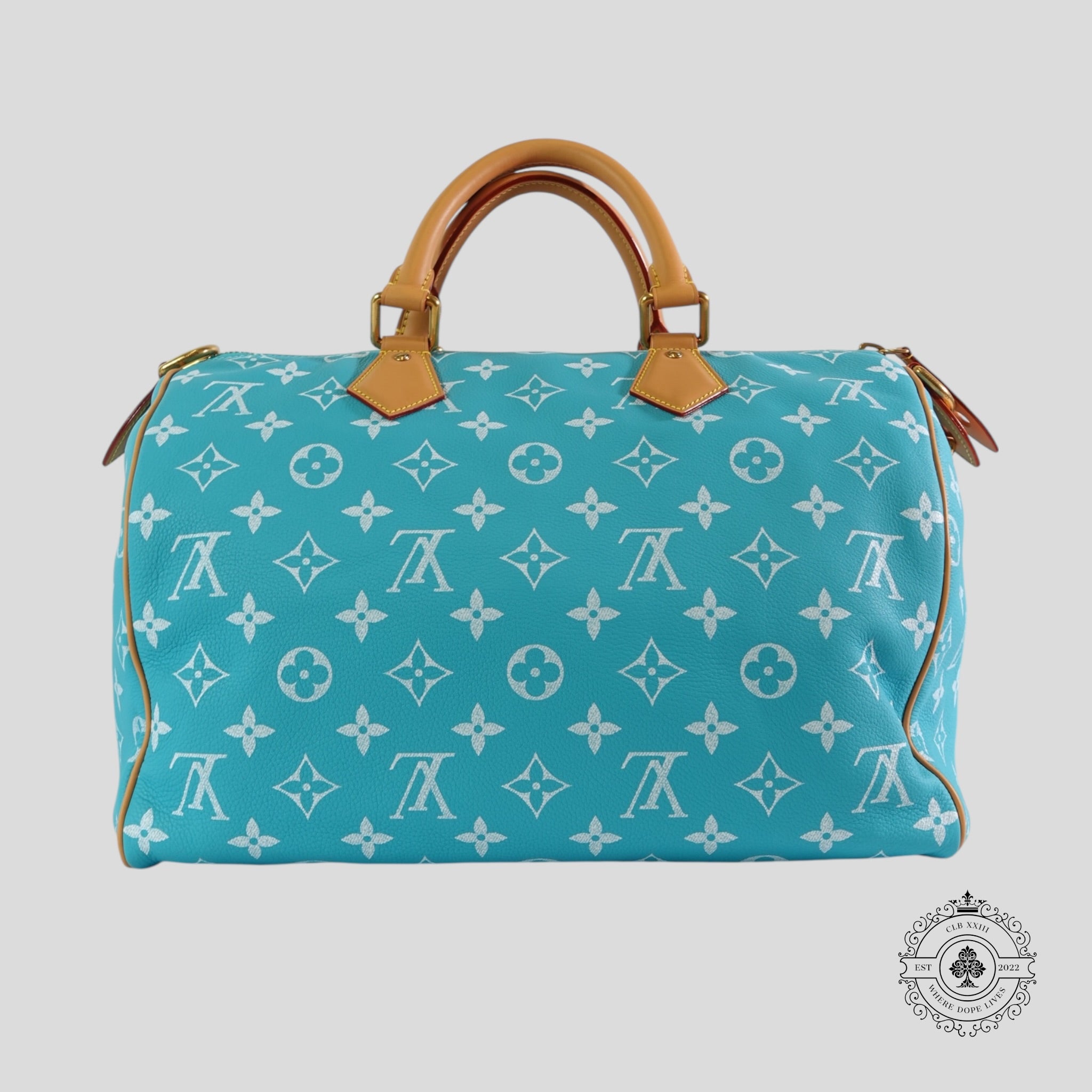 Louis Vuitton Speedy P9 Bandoulière 40 in Turquoise