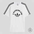 BAPE x adidas Tee in White/Black