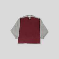 Vetements Merge T-Shirts Sweatshirt in Grey