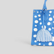 Louis Vuitton X Yayoi Kusama OnTheGo PM Tote Bag in Blue