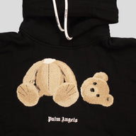 Palm Angels Bear Hoodie in Black