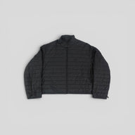 Vetements Layered Reflective Windbreaker in Blue