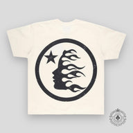 Hellstar Classic Logo Tee in White