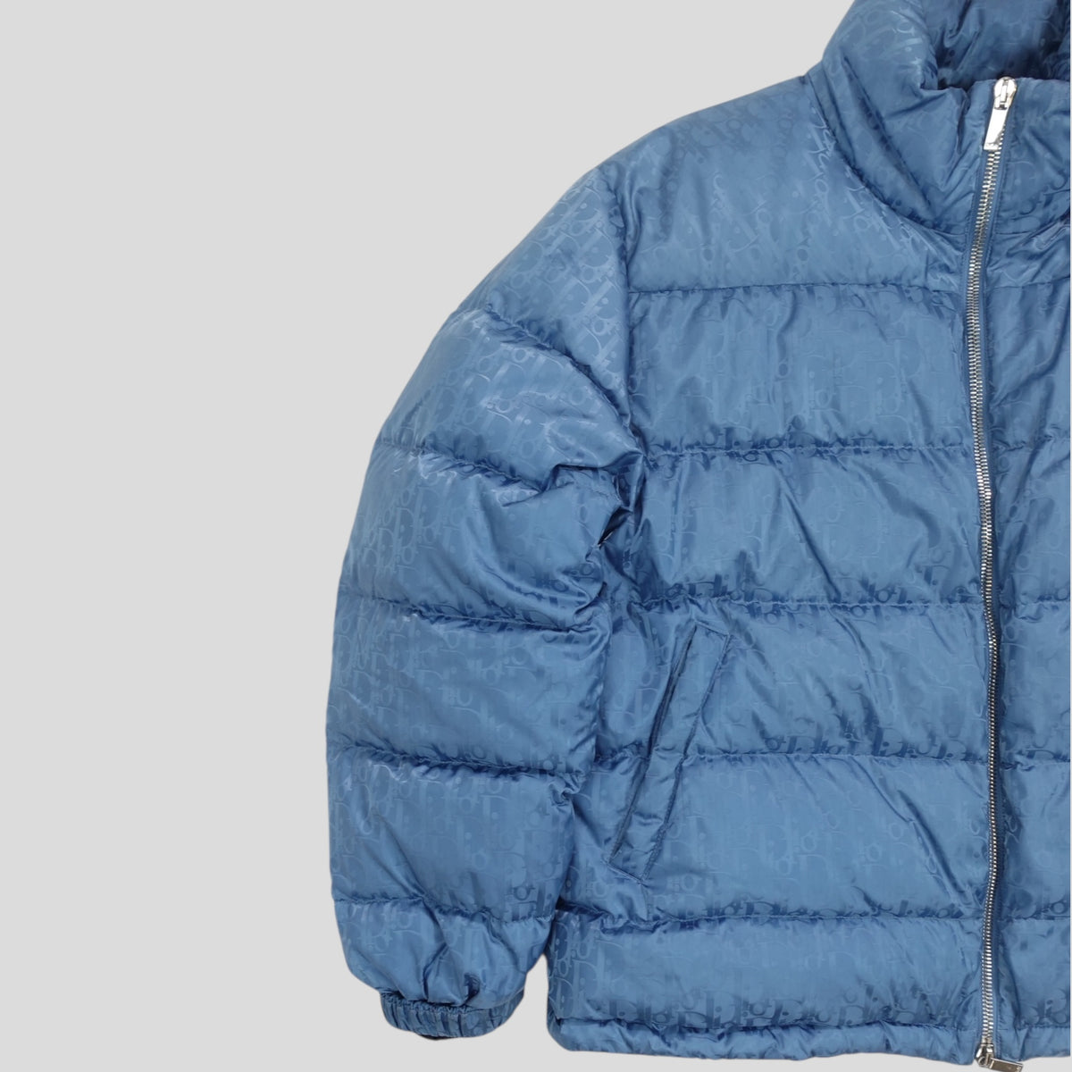 Dior Oblique Down Jacket in Blue