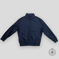 Gucci Monogram Bomber Jacket in Navy Blue