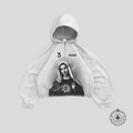 Bravest Studios Mary Zip Up Hoodie in Grey