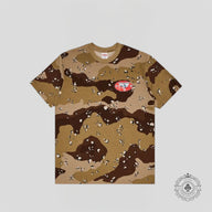 Supreme Dalmatian Tee in Chocolate Chip Camo