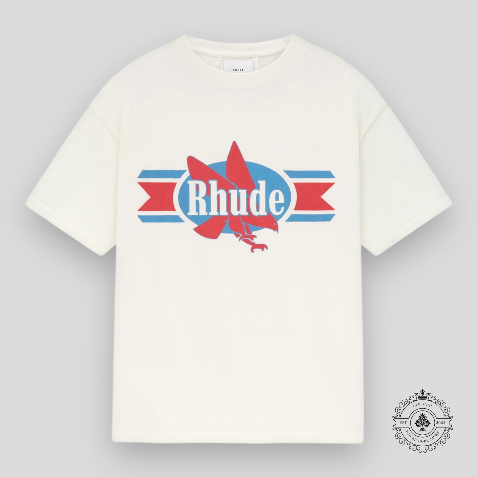 Rhude Chevron Eagle Tee
