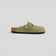 Chrome Hearts Birkenstock Mules in Taupe