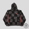 Anti Promo Matty Boy 99 Eyes Flame Hoodie in Black