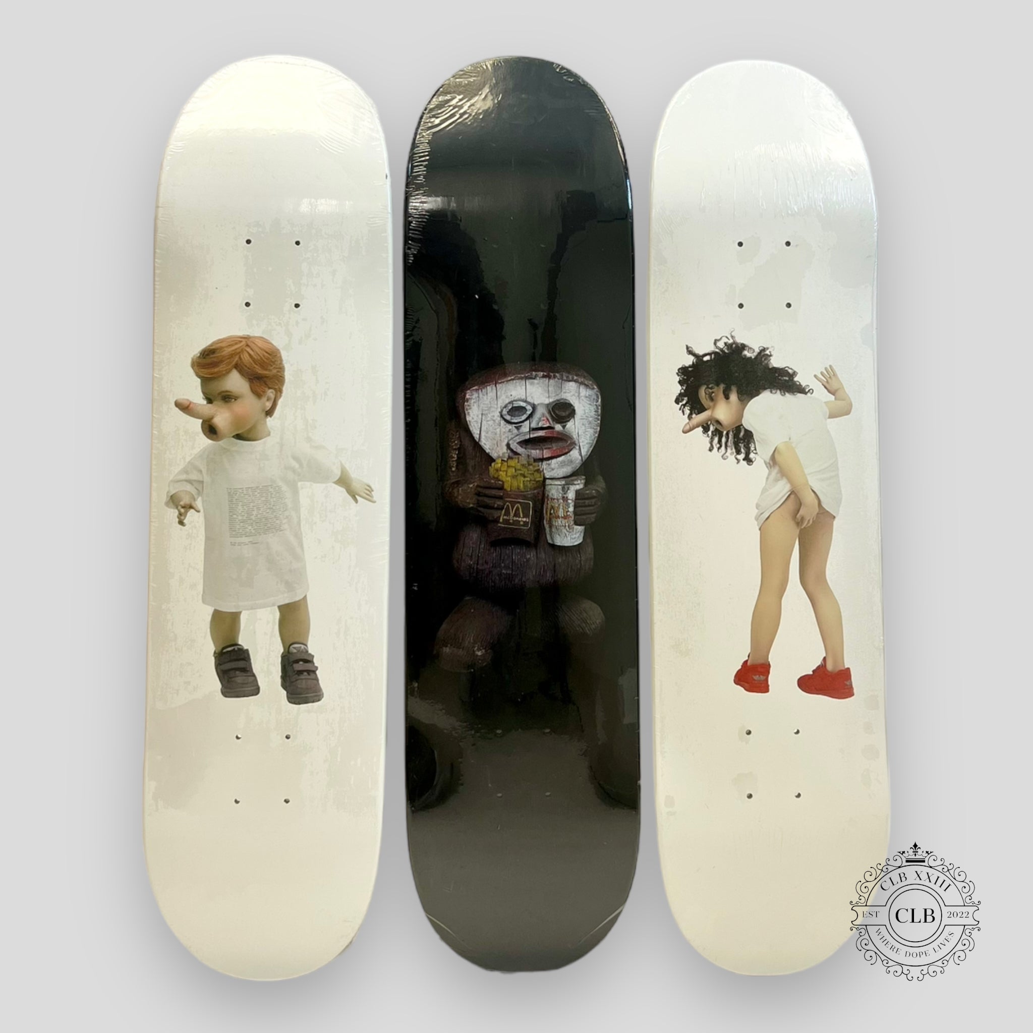 SUPREME FUCKFACE SKATEBOARD SET