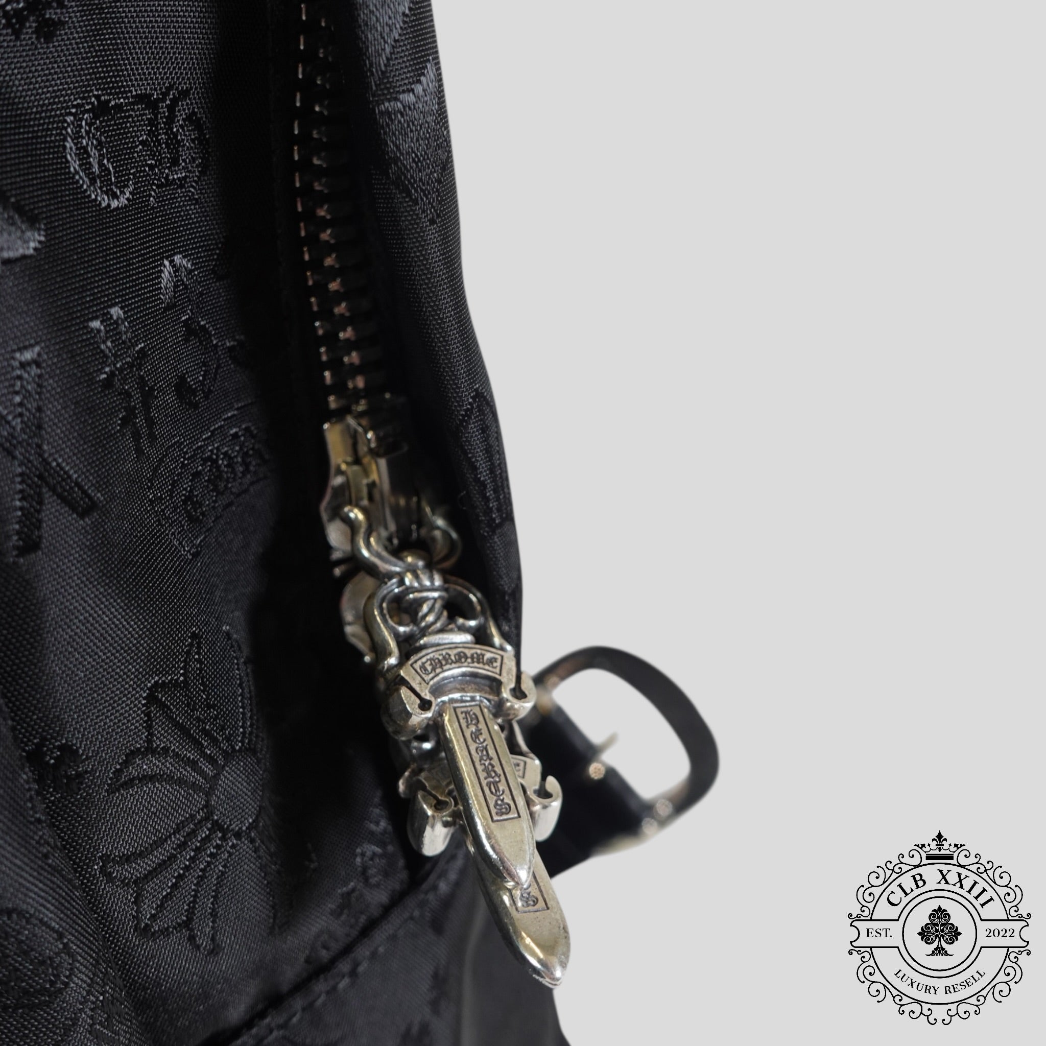 Chrome Hearts Nylon Stencil 7th Grade Backpack