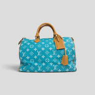 Louis Vuitton Speedy P9 Bandoulière Calfskin Bag, front view