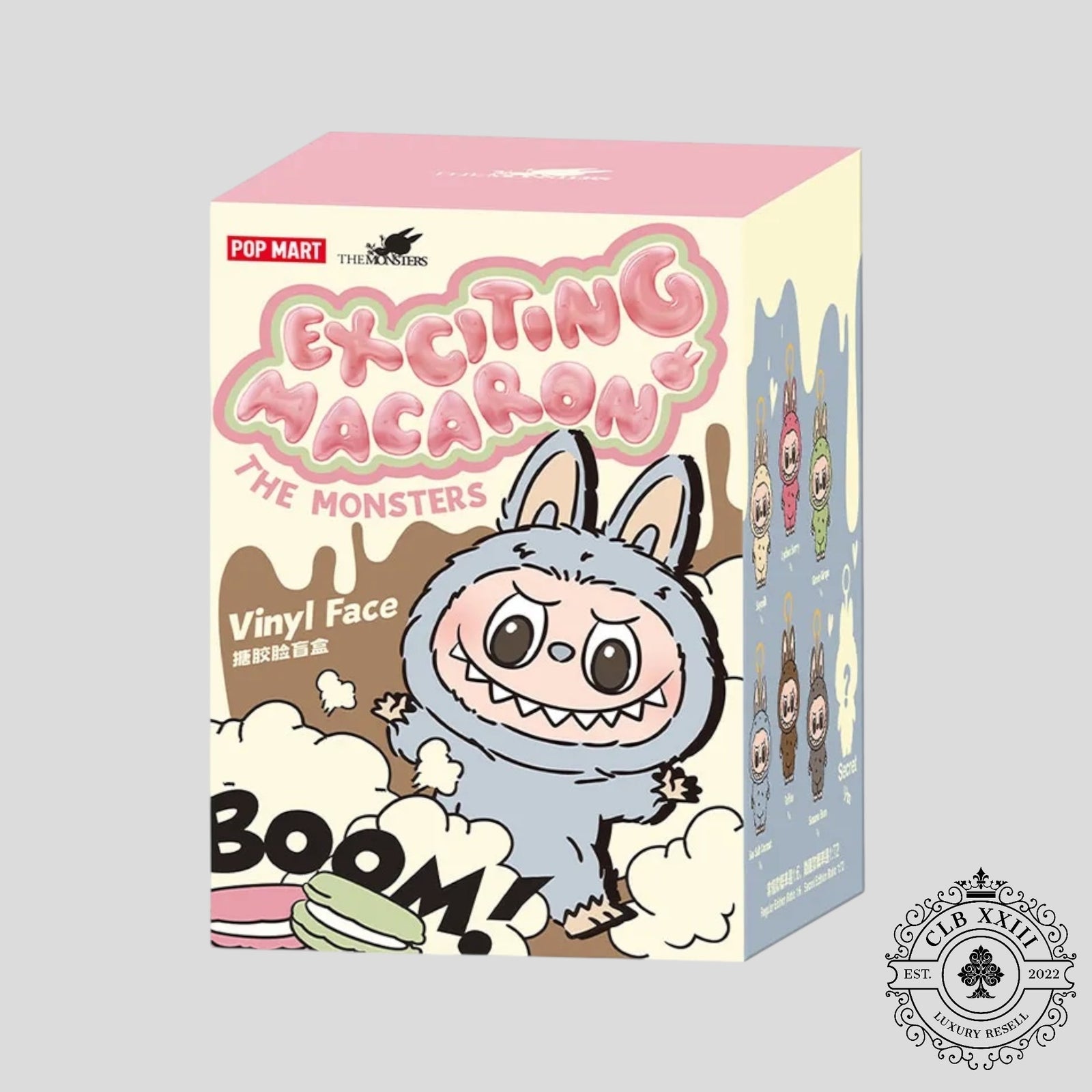 Pop Mart Labubu Exciting Macarons Single Blind Box The Monsters