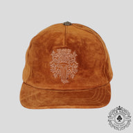 Chrome Hearts Suede Vine Dagger Hat in Brown