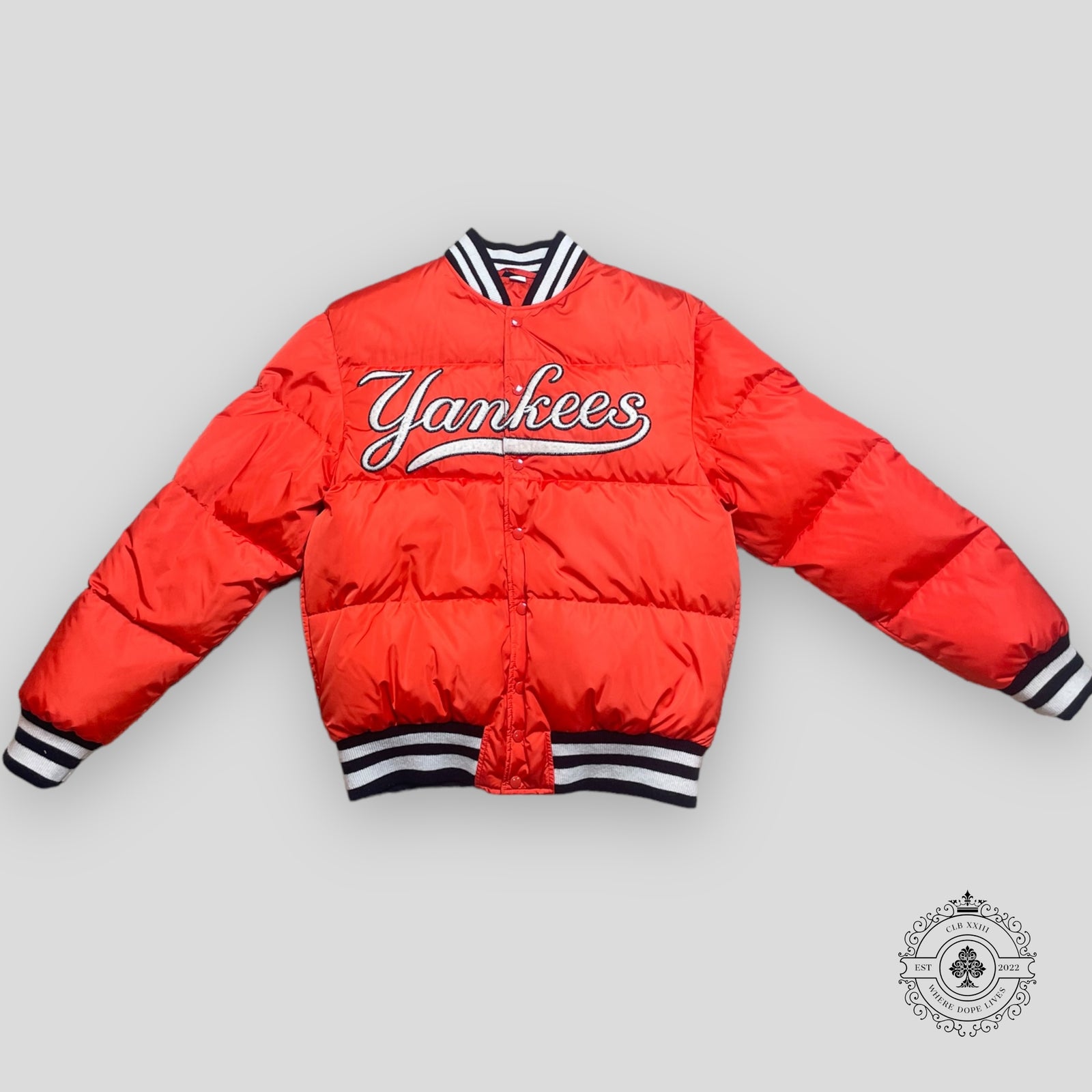 Gucci Ny Yankees Embroidered Padded Jacket