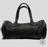 Chrome Hearts Mini Fleur Duffle Bag in Black